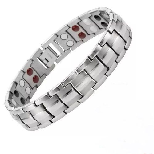 Mode Hip Hop Noir Chaîne Aimant Cuivre Bracelet Pour Hommes Charme Hommes Pierre Naturelle Magnétique Hommes Bracelet Accessoires Hommes Cadeaux