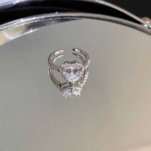 Bague En Argent Rose Avec Fleur Cz Pour Femme, Document Mignon, Doigt Anel Aneis, Bijoux De Fiançailles De Mariage Purs