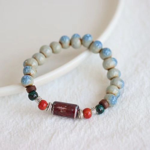 Ensemble De Bracelets À Breloques Bohèmes Pour Femmes, Arbre De Vie, Perles En Bois Faites À La Main, Bijoux Féminins Boho