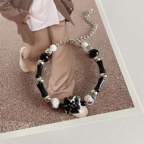 Bracelet En Pierre Naturelle, Perles D'aigue-Marine, Pierres Turquoises, Tourmalines, Cadeau Bijoux Pour Homme Et Femme