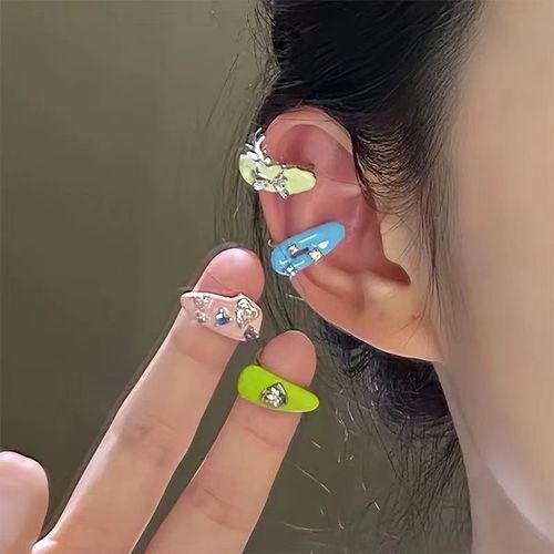 Boucles D'oreilles En Métal Pour Femmes, Style Gothique, Vintage, Rose, Amour, Coeur, Ajouré, Egirl Bff, Fête Tendance, Accessoires Bijoux Esthétiques