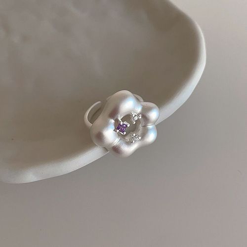 Bagues De Fiançailles Minimalistes En Argent Pour Femme, Bijoux De Ixde Mariage, Cadeau Rose, C¿Ur D'amour, Nouvelle Collection