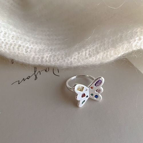 Bagues De Fiançailles Minimalistes En Argent Pour Femme, Bijoux De Ixde Mariage, Cadeau Rose, C¿Ur D'amour, Nouvelle Collection