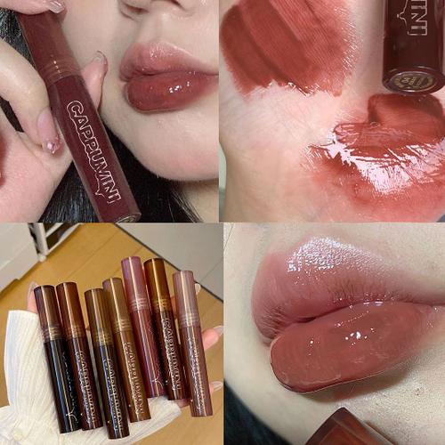 Cappuvini-Gloss Hydratant Et Transparent, Lava Chocolate Jules Glaze Mirror, Bo Movies Chun Jules Gloss, Eig88 