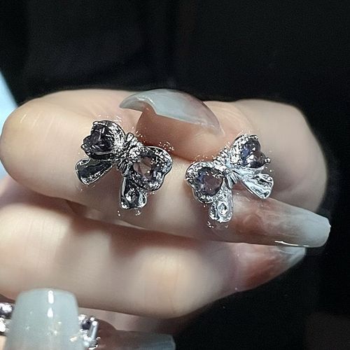 Boucles D'oreilles En Résine Jostar Pour Femmes Et Filles, Bijoux Y2k, Coeur Irrégulier, Lave Papillon, Possède Métal, Vert, Rose, Nouveau, Ins, 2023