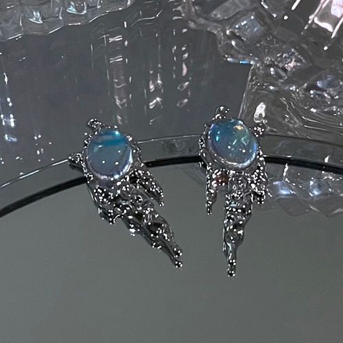 Boucles D'oreilles En Résine Jostar Pour Femmes Et Filles, Bijoux Y2k, Coeur Irrégulier, Lave Papillon, Possède Métal, Vert, Rose, Nouveau, Ins, 2023