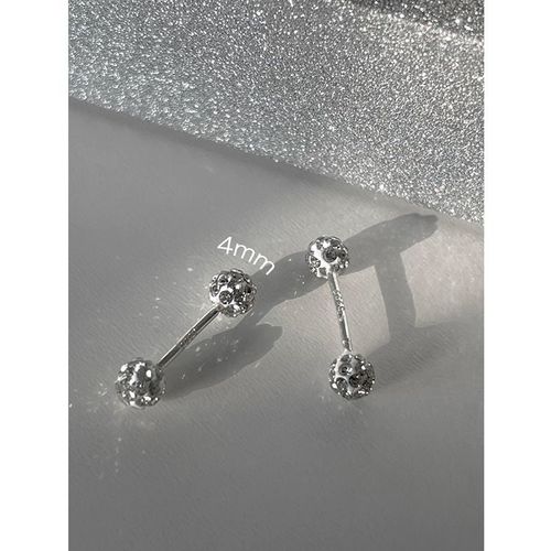 Boucles D'oreilles Médicales En Acier Au Titane Pour Hommes Et Femmes, Goujon De Cartilage En Cristal, Piercing, Bijoux D'oreille, Acier Inoxydable, Nouveau