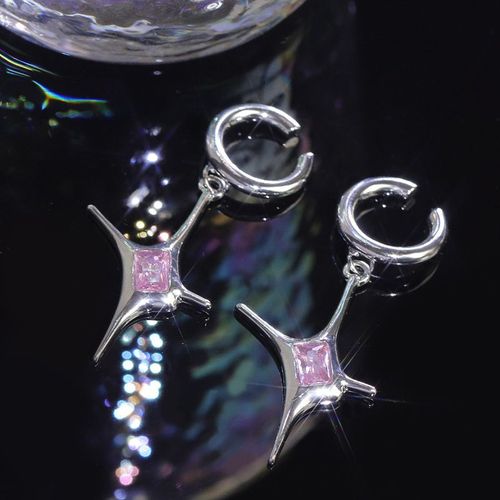 Collier Étoile En Cristal Rose Pour Femmes, Nouveau Design, Mode Coréenne, Hip Hop, Chaîne Gothique, Tendance, Bijoux Y2k, 2022