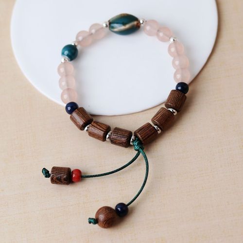 Bracelet National De Coude De Vent, Perles En Céramique, Ulfaite À La Main, Bijoux De Ficelle De Main De Porcelaine, Couples Et Amis, Vente En Gros, Nouveau, 2023