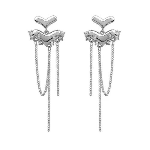 Boucles D'oreilles Punk En Argent 2023 Pour Femmes Et Filles, Métal, Barbelé, Fleur De Rose, Pierre Naturelle, Goutte, Géométrique, Fête, Bijoux, Nouveau, 925