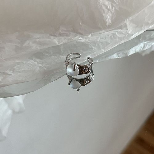 Bague Ovale Vintage Pour Femmes, Couleur Argent, Rouge, Tendance, Pierre Naturelle Irrégulière, Luxe, Bijoux Esthétique, Cadeau, Y2k