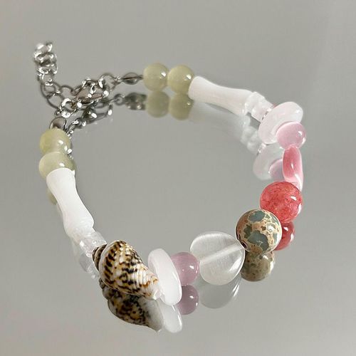 Bracelet Vintage Avec Perles En Pierre Et Étoile Pour Femme Et Fille, Bijoux De Ixà La Mode, Punk, Hip Hop, Pendentif Pour Couple, Cadeau