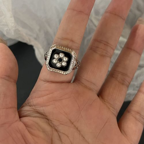 Bague Gothique En Clip Noir Et Rouge Pour Femme, Anneau Ouvert, Réglable, Exquis, Y2k, C¿Ur, Papillon, Étoile, Bijoux Cool