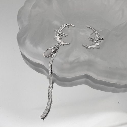 Boucles D'oreilles En Strass Rose Asymétriques Pour Filles, Bijoux Mignons En Forme De Serrure À Clé, Mode Coréenne Pour Femmes