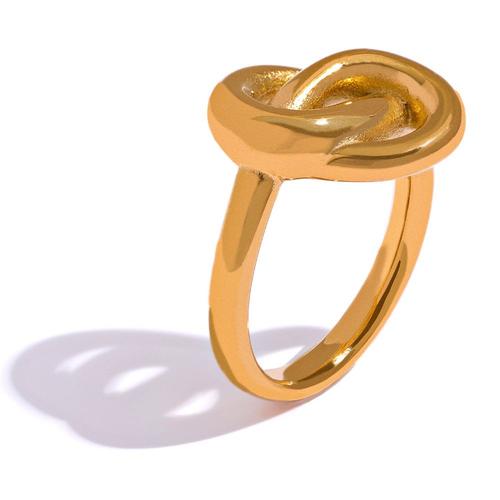 Yhpup ? Bague À Breloques En Métal Plaqué Or 18k Pour Femme, Bijoux Élégants Et Imperméables