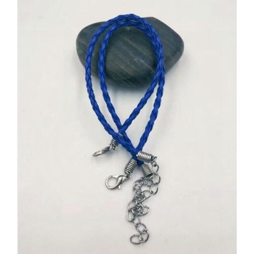 Bracelet En Cuir Tressé Multicolore Pour Hommes Et Femmes, Fermoir À Homard, Nouvelle Mode, Pour La Fabrication De Bijoux