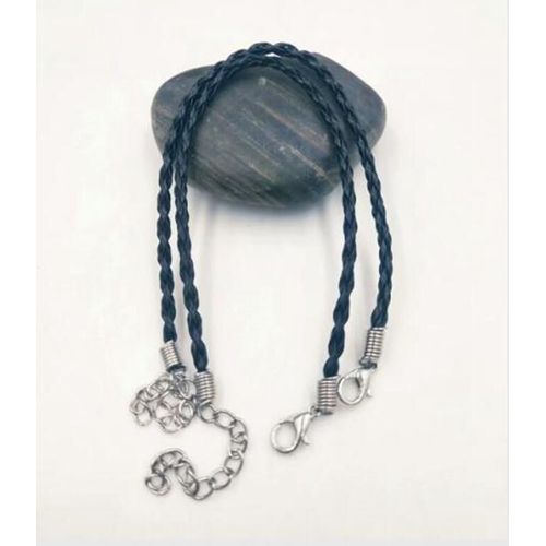 Bracelet En Cuir Tressé Multicolore Pour Hommes Et Femmes, Fermoir À Homard, Nouvelle Mode, Pour La Fabrication De Bijoux