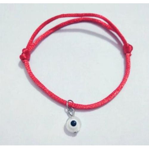 Bracelet À Ficelle Rouge Violet Mauvais ¿Il, 2 Pièces, Fait À La Main, Perle Mauvais ¿Il, Porte-Bonheur, Breloque De Protection Pour Amoureux, Ajusta