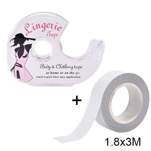 Bande Adhésive Double Face Pour La Sécurité Du Corps, 3/5 Mètres, Ruban Adhésif Transparent Pour Vêtements, Lingerie, Soutien-Gorge, Médical, Étanche, Autocollant Anti-Éblouissement