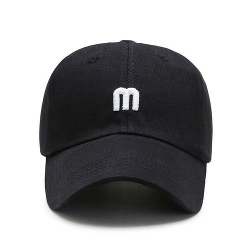 Casquette De Baseball Avec Lettre M Pour Hommes Et Femmes, Chapeau De Soleil En Coton Respirant, Casquettes Snapback, Casquette D'extérieur À Visière, Mode Ins