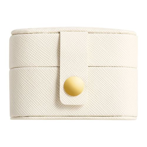 Mini Boîte À Bijoux Portable En Cuir, Présentoir À Bijoux, Porte-Bagues De Voyage, Lèvent De Rangement, Cadeau