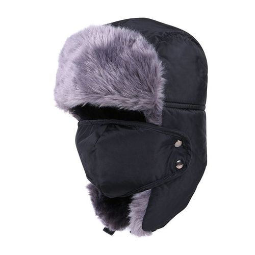 Chapeau De Bombardier En Fausse Fourrure Épaisse Et Chaude, Casquette À Rabat D'oreille Pour Homme Et Femme, Ski, Bonnet Thermique Doux, Lei Feng, Nouvelle Collection Hiver