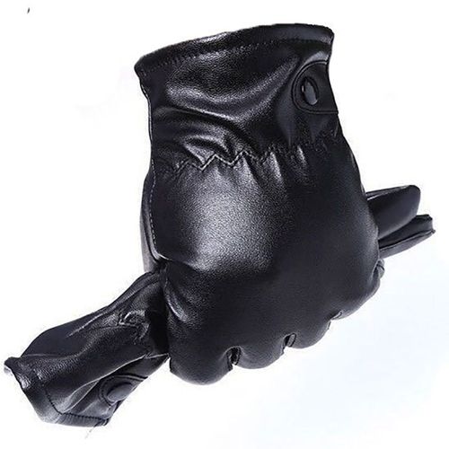 Gants En Cuir Pour Hommes Et Femmes, Flexibles, Téléphone Tactile, Coupe-Vent, Chaud, Velours Intérieur, Imperméable, Thermique, Mitaines D'équipement Tactique