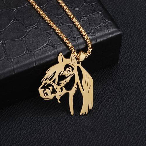 Collier Pendentif Masque En Acier Inoxydable Pour Homme Et Femme, Bijoux Dominateurs, Classique, Prairie, Romain, Spartiate, Casque, Personnalité