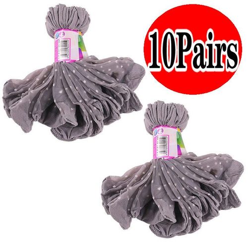 Chaussettes D'été À Pointe Ondulée Pour Femmes, 10 Paires, Courtes, Transparentes, Fines, En Soie, Lisses, Antidérapantes, Adaptées