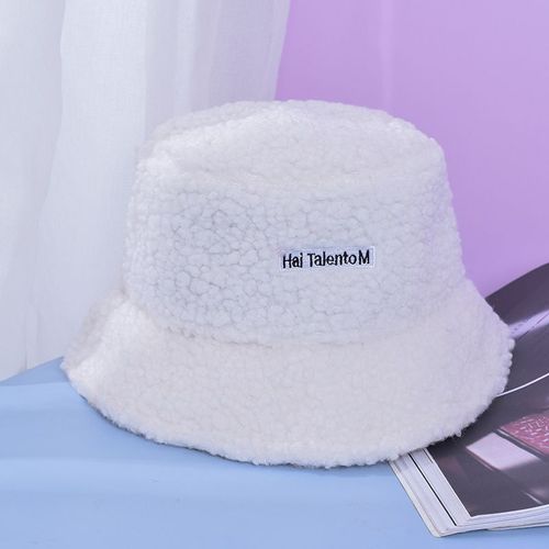 Casquettes De Baseball Unisexes En Fourrure D'agneau, Chapeaux De Baseball Réglables, Laine Chaude, Peluche, Document Solide, Coréen, Hiver