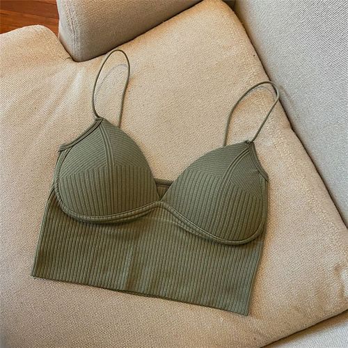 Soutien-Gorge À Col En V Pour Femme, Beauté Française, Dos, Sous-Vêtements, Section Mince Avec Coussin De Poitrine, Fronde, Rond, Sans Anneau En Acier, Soutien-Gorge Respirant