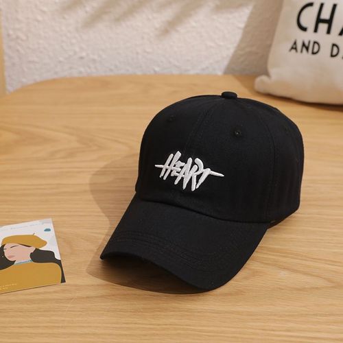 Casquette De Baseball Unisexe En Coton Pour Homme Et Femme, Chapeau À La Mode En Forme De C¿Ur, Haut Souple, Décontracté, Dehors, Snapback