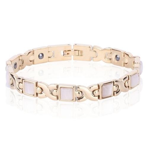Bracelet Magnétique En Opale En Forme De X Pour Femme, Bijoux Créatifs, Énergie De La Santé, Personnalité De La Mode