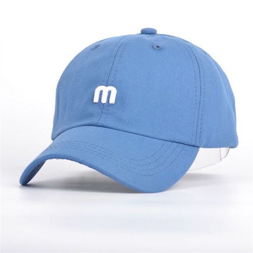 Casquette De Baseball Avec Lettre M Pour Hommes Et Femmes, Chapeau De Soleil En Coton Respirant, Casquettes Snapback, Casquette D'extérieur À Visière, Mode Ins