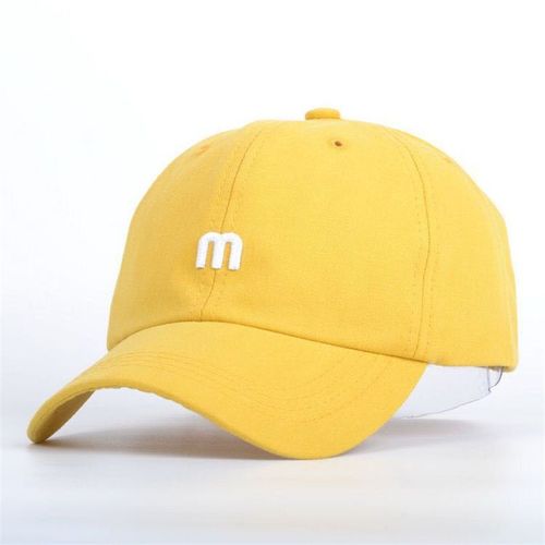 Casquette De Baseball Avec Lettre M Pour Hommes Et Femmes, Chapeau De Soleil En Coton Respirant, Casquettes Snapback, Casquette D'extérieur À Visière, Mode Ins