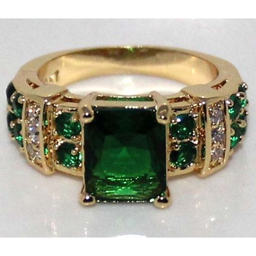 Bague Latérale En Zircon Rouge Pour Hommes, Petits Strass Roses, Tendance Rock, Bijoux Cadeau