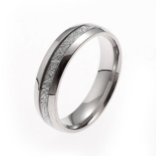 Bague Dragon Celtique En Acier Inoxydable Pour Homme, Anneau Biseauté Rainuré, En Fibre De Carbone Rouge Incrusté, À La Mode