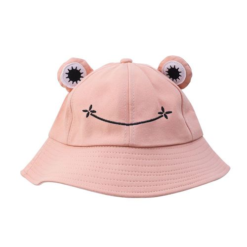 Parent-Enfant Dessin Animé Grenouille Chapeau Panama Casquette De Pêche Mignon Grenouille Chapeau Femme Bob Chapeau De Protection Solaire Extérieure Chapeaux De Pêcheur