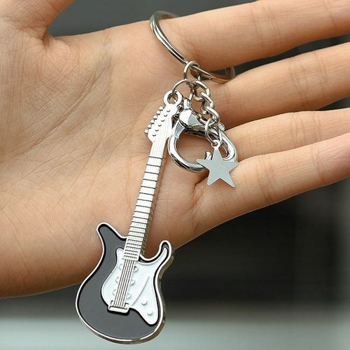 Y2k ? Pendentif De Guitare Pour Fille Épicée, Pour Couple, Porte-Clés, Breloques Pour Clés, Sac De Clés De Voiture, Accessoires