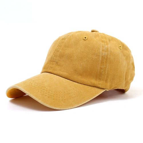 Casquette De Baseball Vintage Délavée, En Coton, De Couleur Unie, À Visière, Pour Hommes Et Femmes, Chapeaux De Soleil, Printemps Et Été, 2023