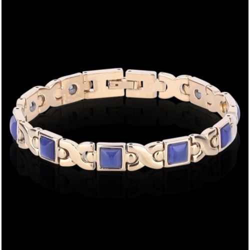Bracelet Magnétique En Opale En Forme De X Pour Femme, Bijoux Créatifs, Énergie De La Santé, Personnalité De La Mode
