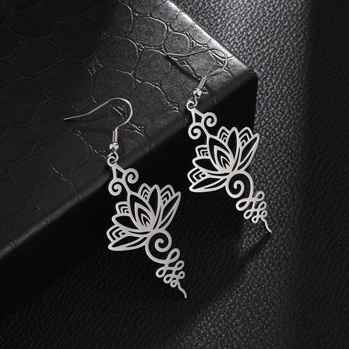 Boucles D'oreilles Simples Et Délicates À Motif Annie Pour Femme, Pendentif En Acier Inoxydable De Haute Qualité, Bijoux De Festival Décontractés, Cadeau