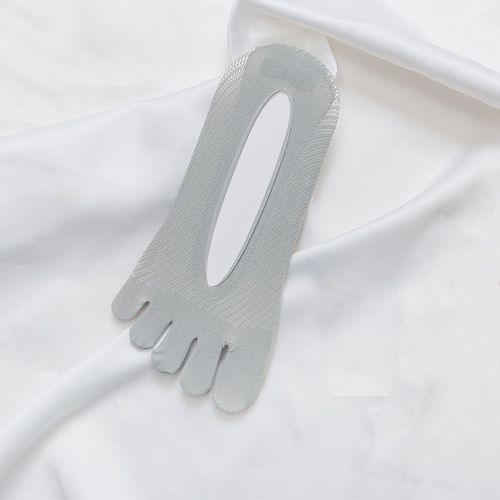 Chaussettes À Cinq Orteils Pour Femmes, Respirantes, Ultra Fines, Invisibles, Antidérapantes, Anti-Friction, Bateau, Chaussettes À Cheville, Été