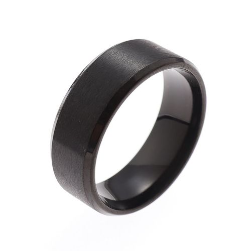 Bague Dragon Celtique En Acier Inoxydable Pour Homme, Anneau Biseauté Rainuré, En Fibre De Carbone Rouge Incrusté, À La Mode