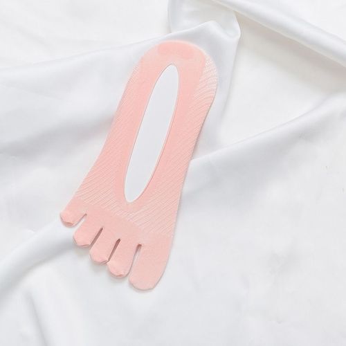 Chaussettes À Cinq Orteils Pour Femmes, Respirantes, Ultra Fines, Invisibles, Antidérapantes, Anti-Friction, Bateau, Chaussettes À Cheville, Été