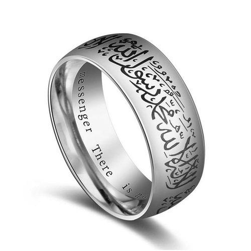 Bague Dragon Celtique En Acier Inoxydable Pour Homme, Anneau Biseauté Rainuré, En Fibre De Carbone Rouge Incrusté, À La Mode