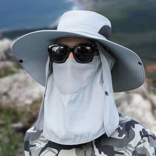 Casquette De Protection Du Cou À 360 ° Pour Homme Et Femme, Chapeau Pare-Soleil À Séchage Rapide Pour La Pêche, Le Cyclisme, L'escalade