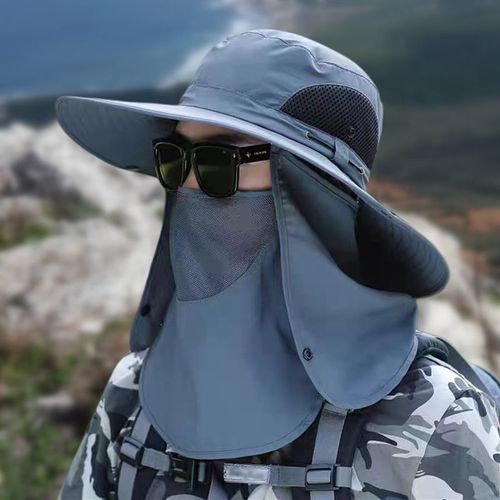 Casquette De Protection Du Cou À 360 ° Pour Homme Et Femme, Chapeau Pare-Soleil À Séchage Rapide Pour La Pêche, Le Cyclisme, L'escalade