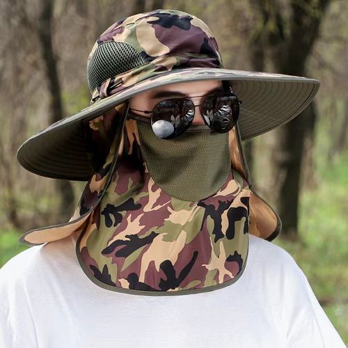 Casquette De Protection Du Cou À 360 ° Pour Homme Et Femme, Chapeau Pare-Soleil À Séchage Rapide Pour La Pêche, Le Cyclisme, L'escalade