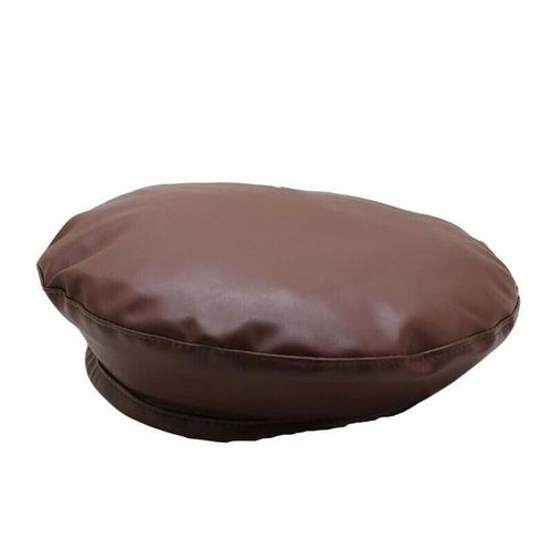 Bérets En Métal Punk Pour Femme, Chapeau En Cuir Joleather, Chapeau De Peintre En Plein Air, Octogonal Vintage, Décontracté Et Élégant, Fête, Automne Et Hiver
